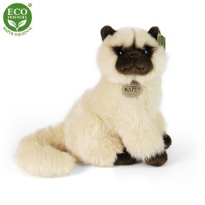 Plyšová kočka britská krátkosrstá 30 cm ECO-FRIENDLY (věk: 0+)