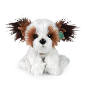 Plyšový pes shih tzu sedící 28cm ECO-FRIENDLY (věk: 0+)