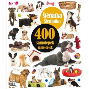 400 samolepek 4117-5 Štěňátka