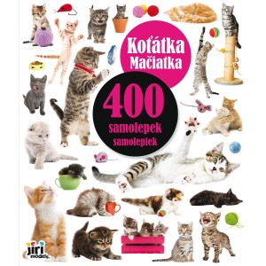 400 samolepek 4118-2 Koťátka