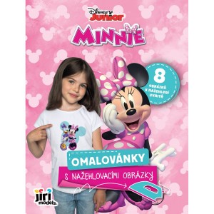 Omalovánky 4056-7 s nažehlovacími obrázky Minnie