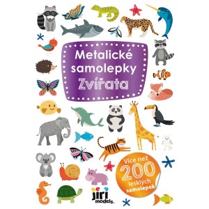 Metalické samolepky 3124-4 Zvířata