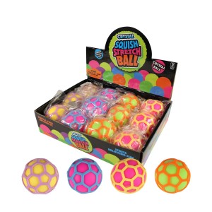 Antistresový míček 226579 barevný 7 cm