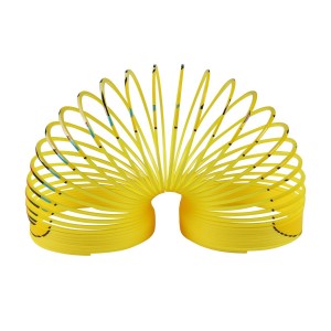 Magická pružina 243309 spirála žlutá se smajlíkem