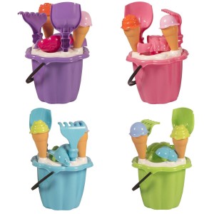 Písková sada 003688 se čtyřmi formičkami