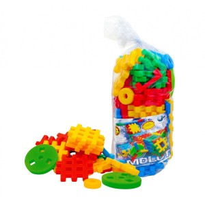 Stavebnice 25647 Letadlo plastová 62 dílů