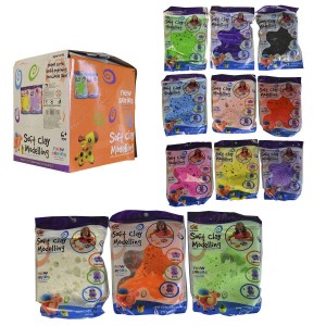 Softová modelovací hmota - různé barvy