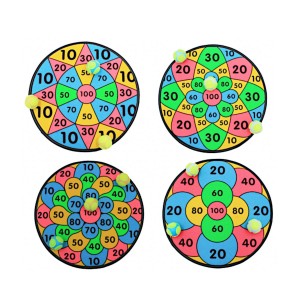 Terč 314009 na suchý zip s míčky