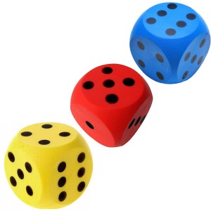 Kostka pěnová Adriatic 010254 žlutá 15 x 15 x 15 cm