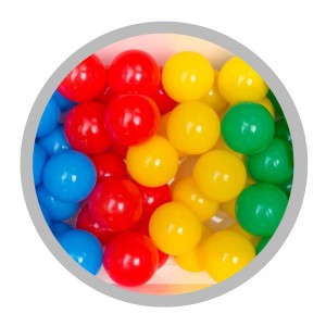 Míčky do bazénu 7 cm 70 ks Standard mix barev