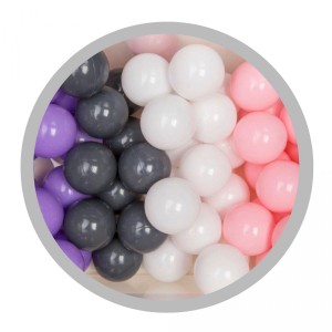 Míčky do bazénu 7 cm 70 ks Holky mix barev