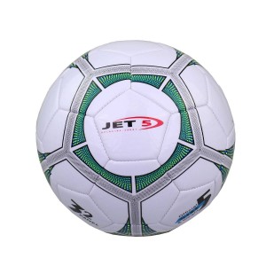 Míč fotbalový zelený, vel. 5