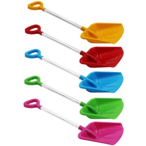 Lopatka 65 cm s hliníkovou násadou a plastovou ruojetí -  různé barvy