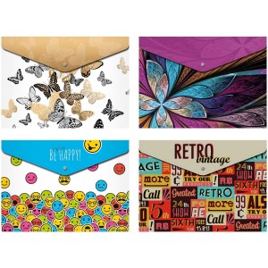 Složka M druk A4 PP potisk mix - 4 motivy