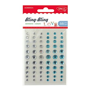 Samolepící kamínky 33000-005A /66 ks/