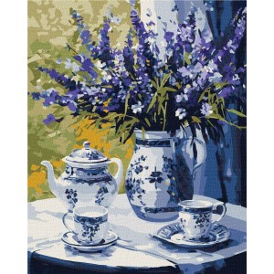 Malování KHO3272 podle čísel Levandulové zátiší /40x50cm/ (Věk: 14+)
