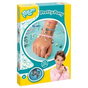 TOTUM 029538 kreativní sada PRETTY PONY - kožené náramky (Věk: 6+)