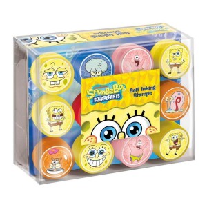 Totum 410000 SpongeBob razítka 12 ks