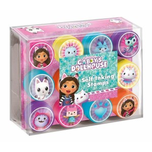 Totum 420496 Gábinin kouzelný domek - razítka 12ks (Věk: 3+)