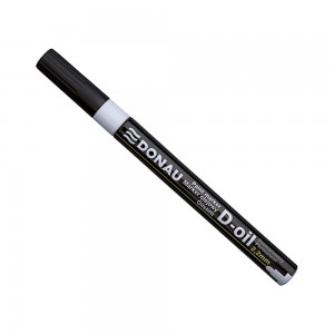 DONAU Pernamentní popisovač 2,2 mm, D-oil - bílý