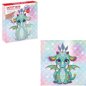 DOTZIES Diamantové malování Dráček