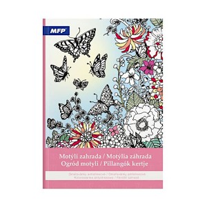 Omalovánky 5301241 antistresové Motýlí zahrada
210x290mm/32s