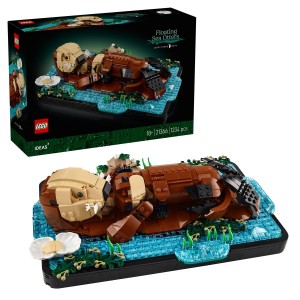 LEGO® Ideas 21366 Plavající mořské vydry (věk 18+)