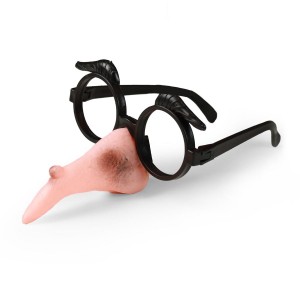 Brýle a nos s bradavicí čarodějnice/Halloween (věk 4+)