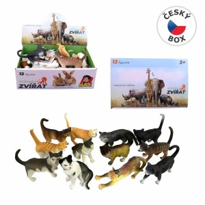 Kočka v boxu, 12,5 cm