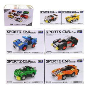 Kostky 21582 závodní auto rozměr 14,5x4x9,5cm