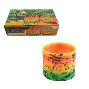 Pružina s dinosarury 6,5 cm