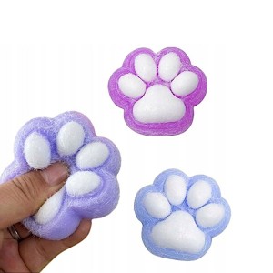 Tlapka 52046 antistresová  7cm mix barev