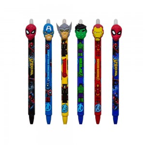 Colorino Gumovací pero Marvel R57905 - různé druhy